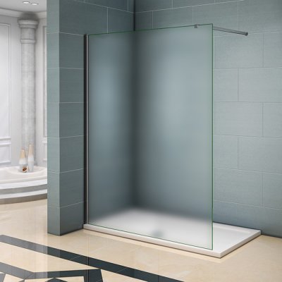 80x200cm Duschtrennwand 10mm NANO-Glas Duschabtrennung Duschkabine Duschwand mit Glasschutzfolie