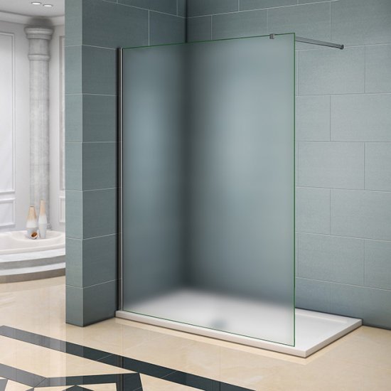 80x200cm Duschtrennwand 10mm NANO-Glas Duschabtrennung Duschkabine Duschwand mit Glasschutzfolie - zum Schließen ins Bild klicken