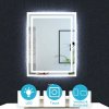 50×70 cm LED Badspiegel 1xTouch Kaltweiß[Typ G]