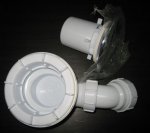 90mm Schneller Durchfluss Dusche Ablaufgarnitur für Duschtasse/Duschwanne Q6