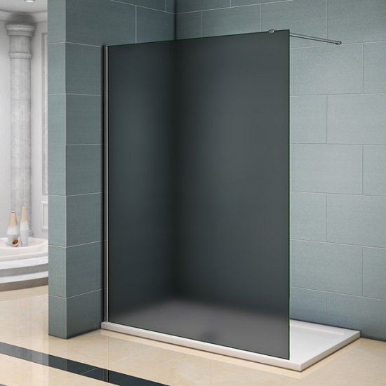 90x200cm Walk in Duschtrennwand 8mm NANO-Glas Duschabtrennung Duschkabine Duschwand mit Glasschutzfolie - zum Schließen ins Bild klicken