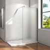 80x200cm Duschtrennwand 10mm NANO-Glas Duschabtrennung Duschkabine Duschwand mit Glasschutzfolie