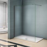 90x200cm Duschtrennwand 10mm NANO-Glas Duschabtrennung Duschkabine Duschwand mit Glasschutzfolie