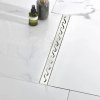 Duschrinne Edelstahl Bodenablauf Ablaufrinne Duschablauf Boden Ablauf Rinne Set 90cm