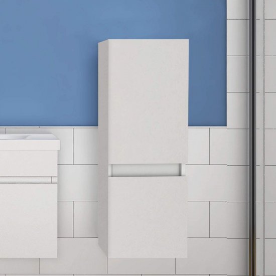 Midischrank 83 cm hoch drei Schichten Weiß-Typ B - zum Schließen ins Bild klicken