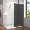 110x200cm Walk in Duschtrennwand 8mm NANO-Glas Duschabtrennung Duschkabine Duschwand mit Glasschutzfolie