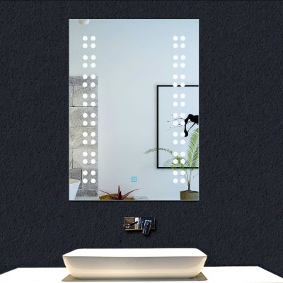 50×70 cm LED Badspiegel 1xTouc Kaltweiß[Typ I]
