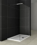 Walk in Duschabtrennung Duschwand 8mm NANO Glas 90x200cm