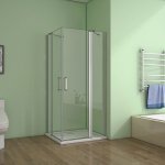 185cm duschkabine,80-120cm Duschkabine Duschabtrennung drehbare duschtür,5mm ESG Glas