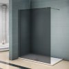 110x200cm Walk in Duschtrennwand 8mm NANO-Glas Duschabtrennung Duschkabine Duschwand mit Glasschutzfolie