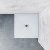 30mm Höhe Rechteck/Quadrat Duschtasse Weiß Schiefereffekt Duschwanne Für Duschkabine Duschwand