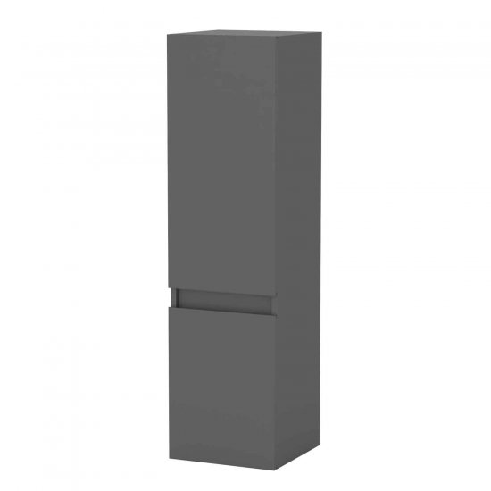 Hochschrank 110 cm hoch drei Schichten Anthrazit - zum Schließen ins Bild klicken