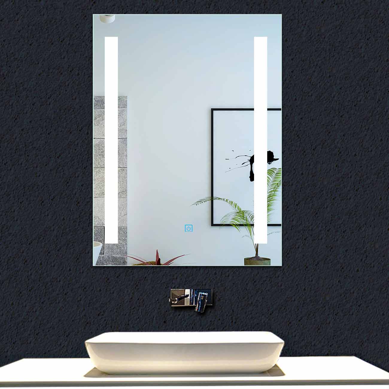 Badezimmer Saugnapf Anti-Beschlag-Spiegel mit Haken Aluminiumlegierung  Anti-Beschlag-Spiegel Stanzfreie hängende Handtücher Rasierer Runde Form